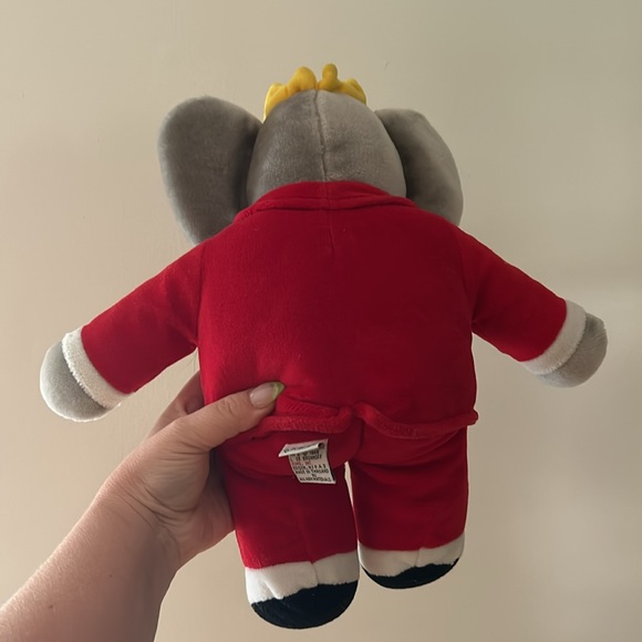 Vintage Gund Babar the elephant stuffed animal 1988 - Picture 4 of 8